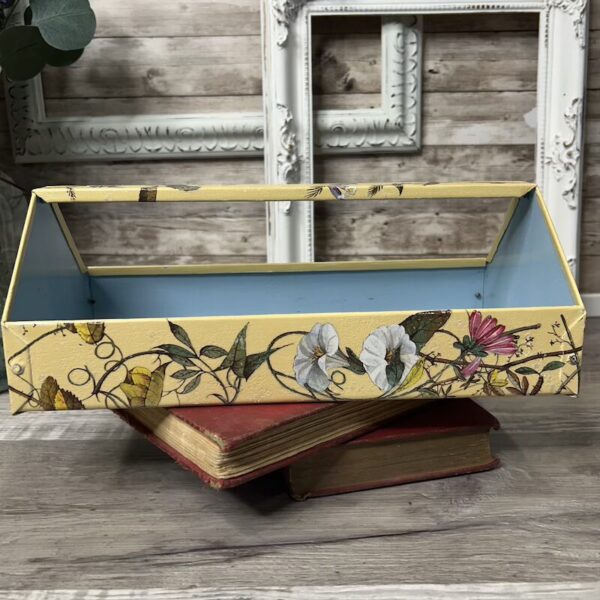 Upcycled Metal Toolbox Tray