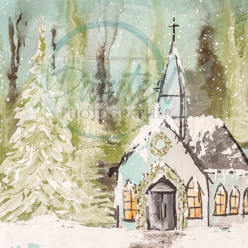 Old Country Church - Connie's Rice Paper