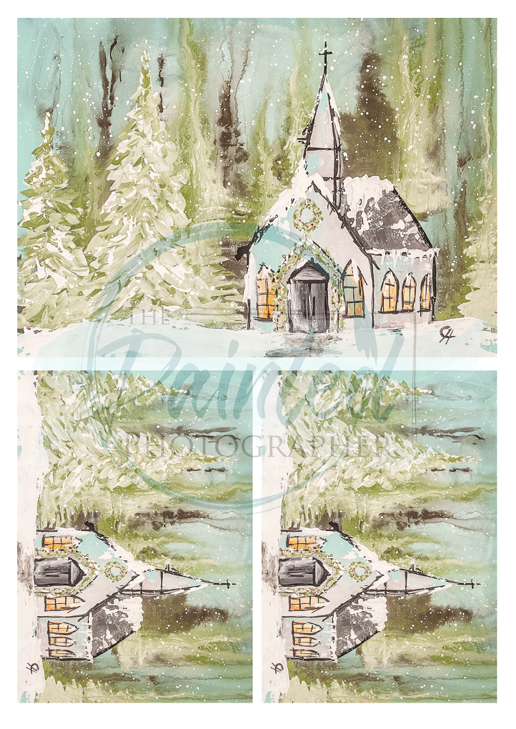 Old Country Church, Multiple - Connie's Rice Paper