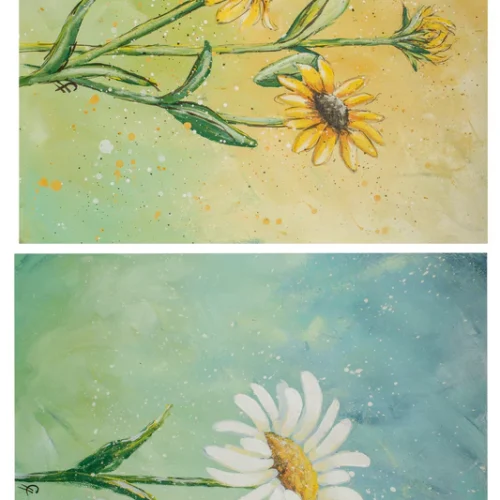 Show Off and Whoops a Daisy 5x7's - Connie's Rice Paper