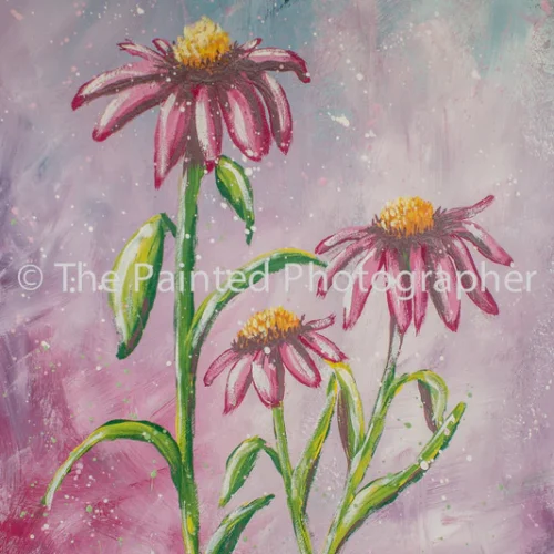 Ah!! Coneflower - Connie's Rice Paper