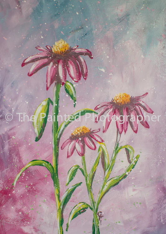 Ah!! Coneflower - Connie's Rice Paper