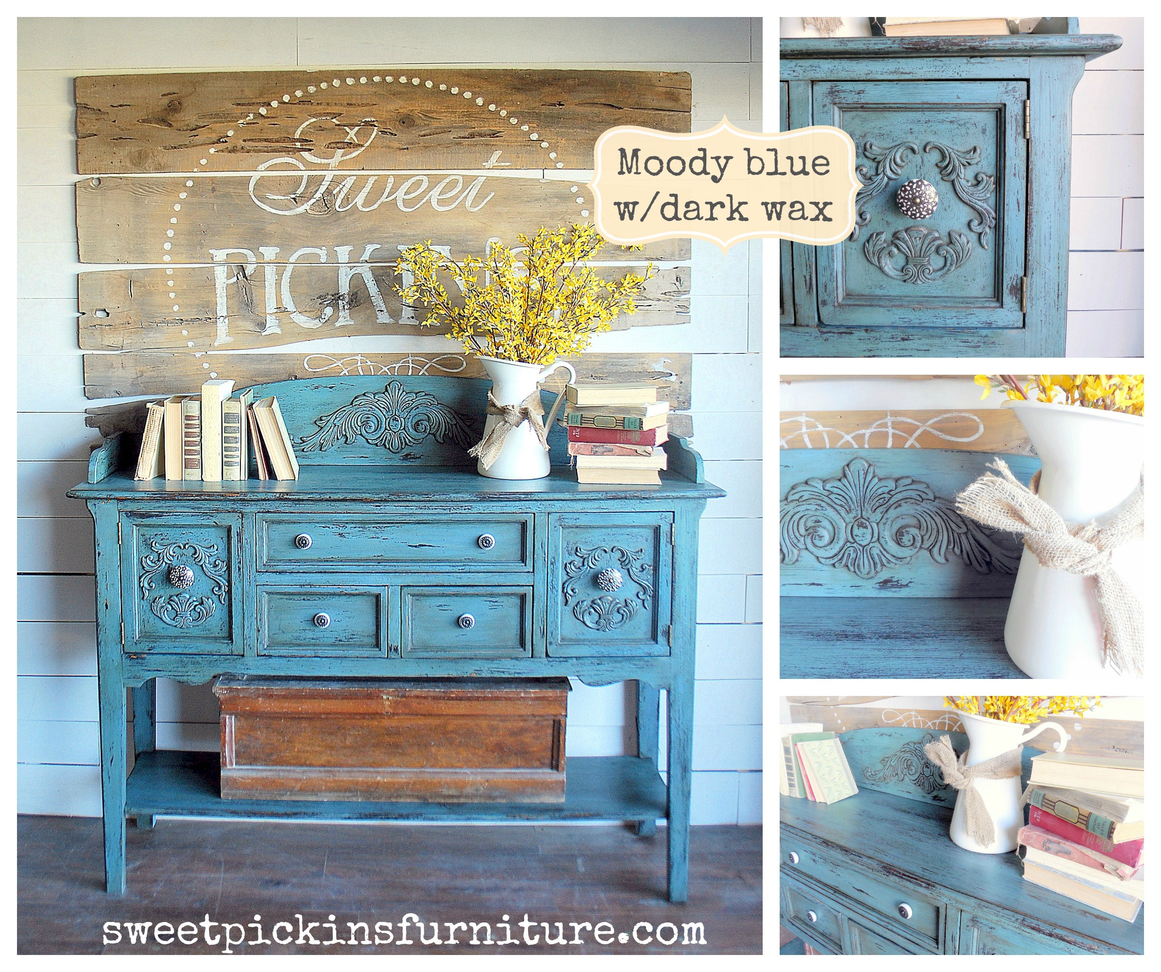 Moody Blue - Sweet Pickins Milk Paint - Image 3