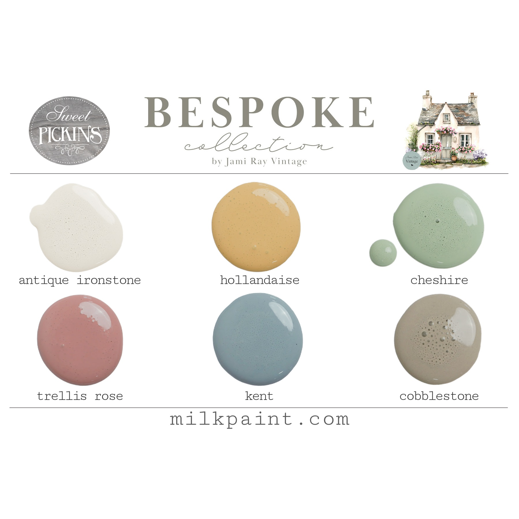 Cobblestone - Sweet Pickins Milk Paint, Bespoke Collection by Jami Ray Vintage - Image 8
