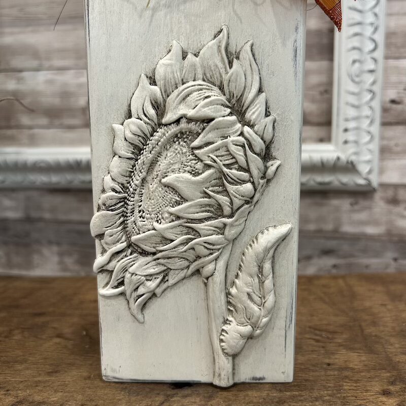 Wooden Pumpkin Blocks with Sunflower Mould - Image 3