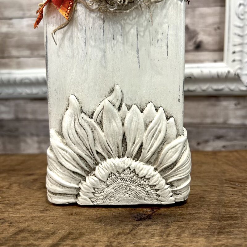 Wooden Pumpkin Blocks with Sunflower Mould - Image 4