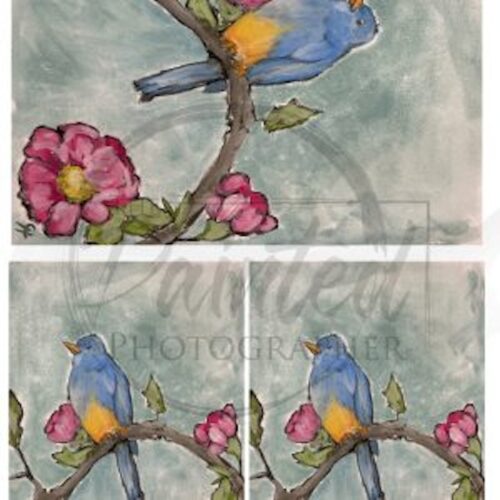 Whispering Spring, With Color Multiple - Connie's Rice Paper