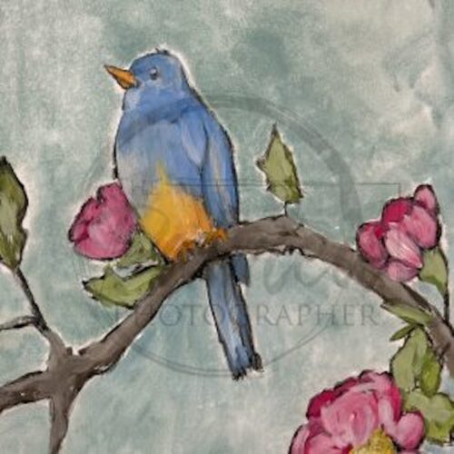 Whispering Spring, With Color - Connie's Rice Paper