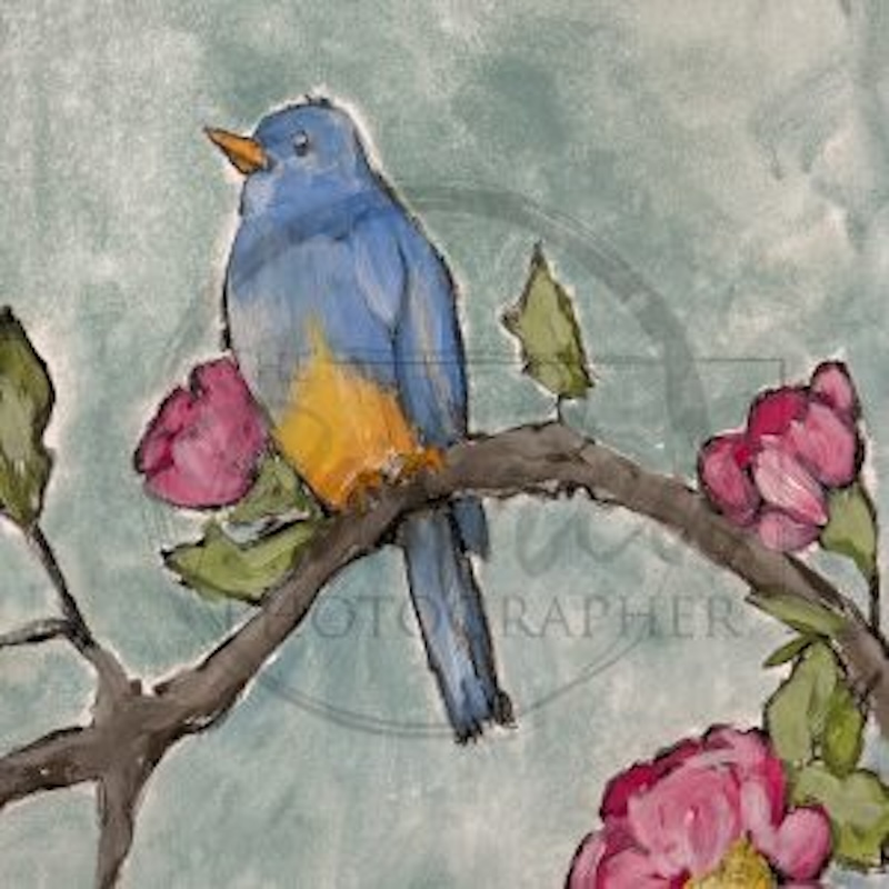 Whispering Spring, With Color - Connie's Rice Paper