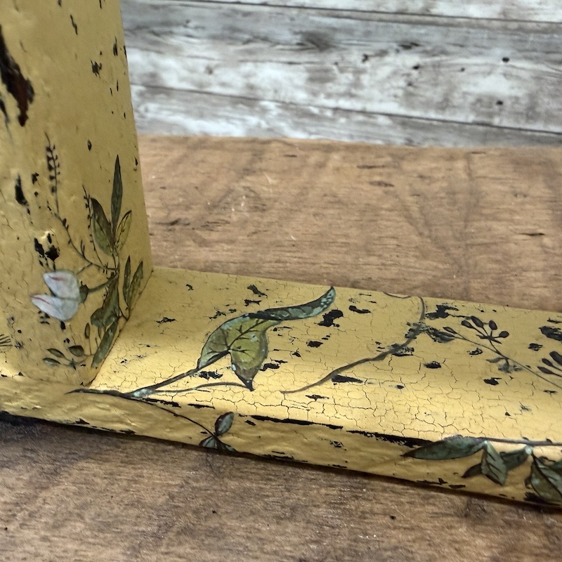 Yellow Wooden Ladder / Jewelry Hanger - Image 5